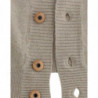 Maglione lana cashmere cardigan beige lavorato maglia - IT50 - XXL
