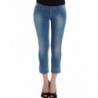 Beachwear Blue Jeans Capri Pantaloni corti - IT42 - S