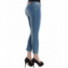 Beachwear Blue Jeans Capri Pantaloni corti - IT42 - S