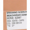 Beachwear Blue Jeans Capri Pantaloni corti - IT42 - S