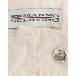 Pantaloni eleganti casual chino beige color cachi - IT40-S