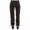 Pantaloni eleganti casual chino marroni color cachi - IT38-XS
