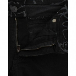 Jeans slim neri Pantaloni denim skinny elasticizzati - IT40