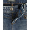 Pantaloni jeans slim blu in denim elasticizzati dritti - IT40