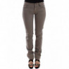 Pantaloni skinny jeans slim beige tortora - IT40