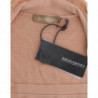 Top a maniche lunghe a righe in misto lana arancione - IT44 - M