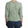 Camicetta top maglione lavorato maglia leggero verde - IT44 - M