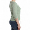 Camicetta top maglione lavorato maglia leggero verde - IT44 - M