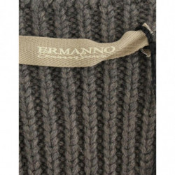 Maglione lavorato maglia lana merino top maglia grigia - IT42 - S
