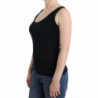Maglione lavorato maglia top maglia nera 100% cashmere - IT42 - S