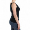 Maglione lavorato maglia top maglia nera 100% cashmere - IT42 - S