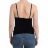 Lingerie nera bustier top canotta Cami pizzo - 42 - S