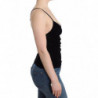 Lingerie nera bustier top canotta Cami pizzo - 42 - S