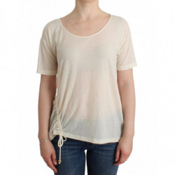 Beachwear T-shirt bianca...