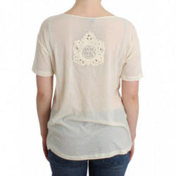 Beachwear T-shirt bianca Top camicetta - IT42 - S