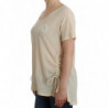 Beachwear Bianco Maxi T-shirt Top Camicetta - IT42 - S
