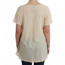 Beachwear Bianco Maxi T-shirt Top Camicetta - IT42 - S