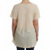 Beachwear Bianco Maxi T-shirt Top Camicetta - IT42 - S