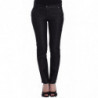 Jeans slim neri Pantaloni denim elasticizzati con gamba skinny - W26