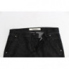 Jeans slim neri Pantaloni denim elasticizzati con gamba skinny - W26
