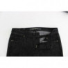 Jeans slim neri Pantaloni denim elasticizzati con gamba skinny - W26