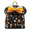Loungefly Disney Topolino e Minnie Halloween Zaino + fascia per capelli 27 cm