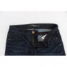 Jeans slim blu Pantaloni denim gamba skinny elasticizzata - W26