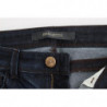 Jeans slim blu Pantaloni denim gamba skinny elasticizzata - W26
