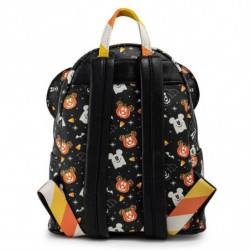 Loungefly Disney Topolino e Minnie Halloween Zaino + fascia per capelli 27 cm