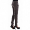 Jeans slim grigi Pantaloni denim gamba skinny elasticizzata - W26
