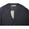 Maglione pullover cardigan in lana e cashmere blu - IT54 - XL