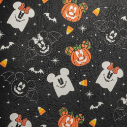 Loungefly Disney Topolino e Minnie Halloween Zaino + fascia per capelli 27 cm