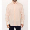 Top camicia casual a righe in cotone arancione - IT50 - L