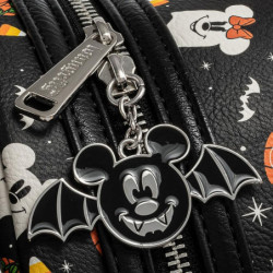 Loungefly Disney Topolino e Minnie Halloween Zaino + fascia per capelli 27 cm