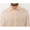 Top camicia casual a righe in cotone arancione - IT50 - L
