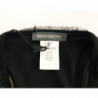 Miniabito elasticizzato foderato in pizzo nero - IT40-S