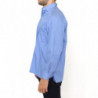 Camicia dal taglio classico in cotone blu - IT38 - S