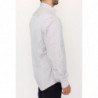 Camicia casual vestibilità regolare a righe bianche grigie - IT50 - L