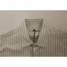 Camicia casual vestibilità regolare a righe nere bianche - IT54 - XL