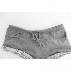 Lingerie Mini pantaloncini grigi Sleepwear Hotpants - IT2 - S