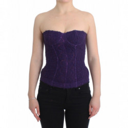 Lingerie viola corsetto...