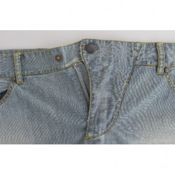 Pantaloncini casual da città in denim blu da spiaggia - IT2 - S