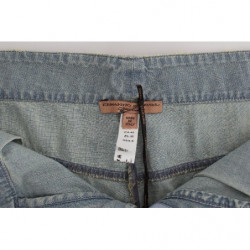 Pantaloncini casual da città in denim blu da spiaggia - IT2 - S