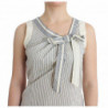 Canotta con fiocco, camicia a righe, da spiaggia - IT2 - S