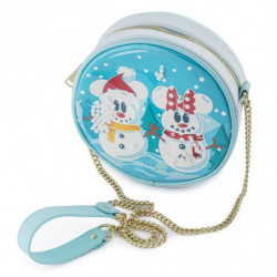 Borsa Loungefly Disney pupazzo di neve Topolino Minnie