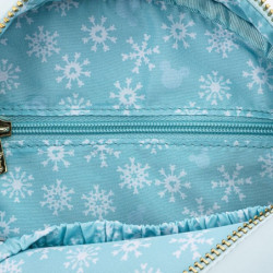 Borsa Loungefly Disney pupazzo di neve Topolino Minnie