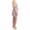 Beachwear Mini abito da spiaggia floreale rosa corto - IT42
