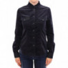 Camicia button down elasticizzata blu - IT40