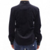 Camicia button down elasticizzata blu - IT40