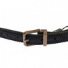 Cintura con logo in pelle blu - 95 CM / 38 INCHES